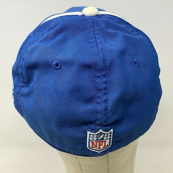 Reebok Onfield Indianapolis Colts Hat NFL Fitted Size L/XL Blue White - Picture 3 of 10